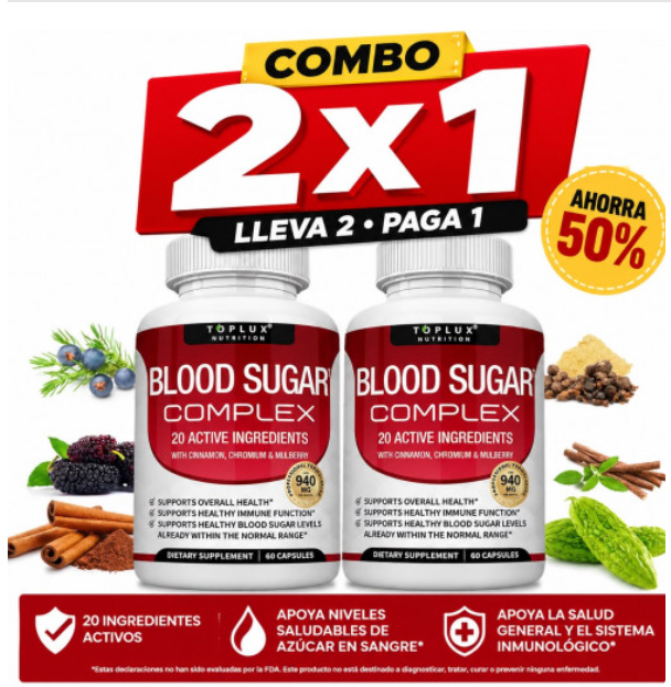 Blood Sugar Oferta 2 X 1